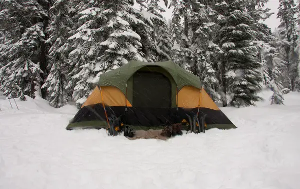insulated winter tent
